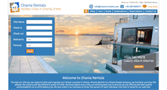 Desktop Screenshot of chania-rentals.com